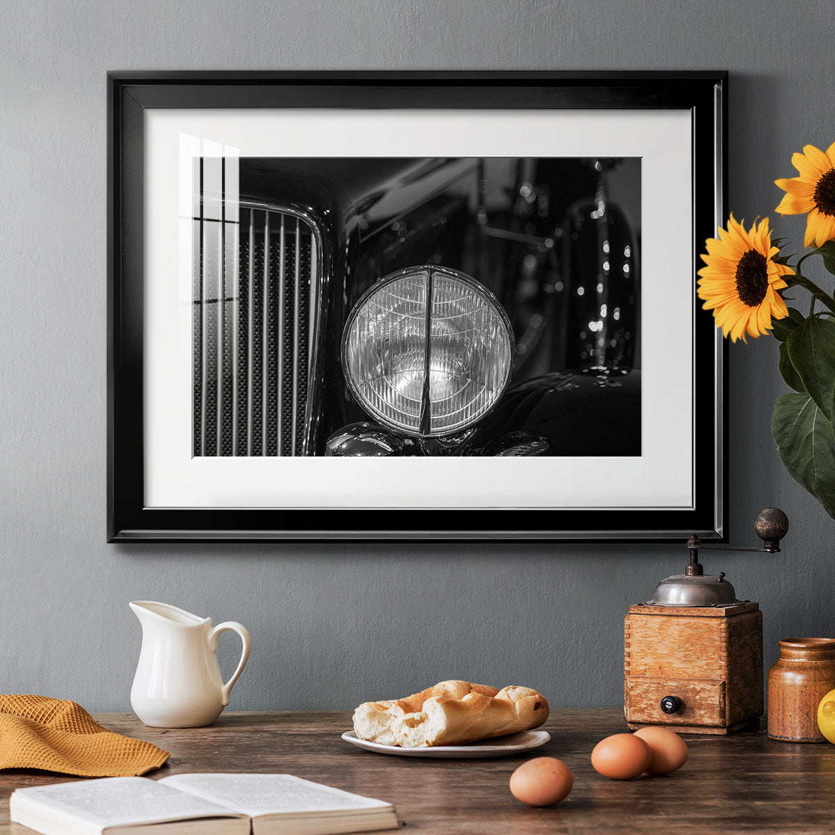 Vroom III Premium Framed Print - Ready to Hang