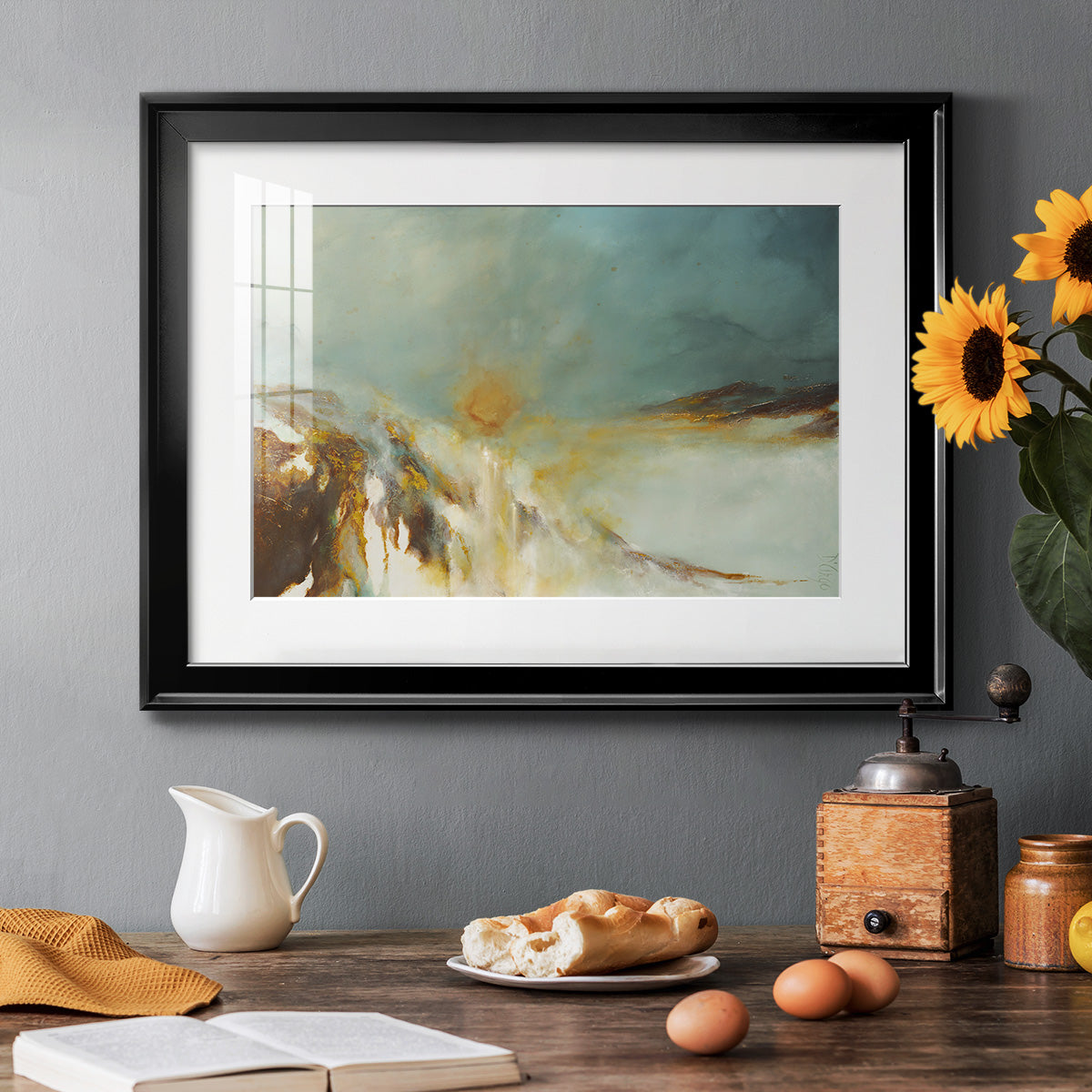 Terra Sol Premium Framed Print - Ready to Hang