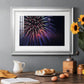 Sky Flower - Modern Framed Art Print