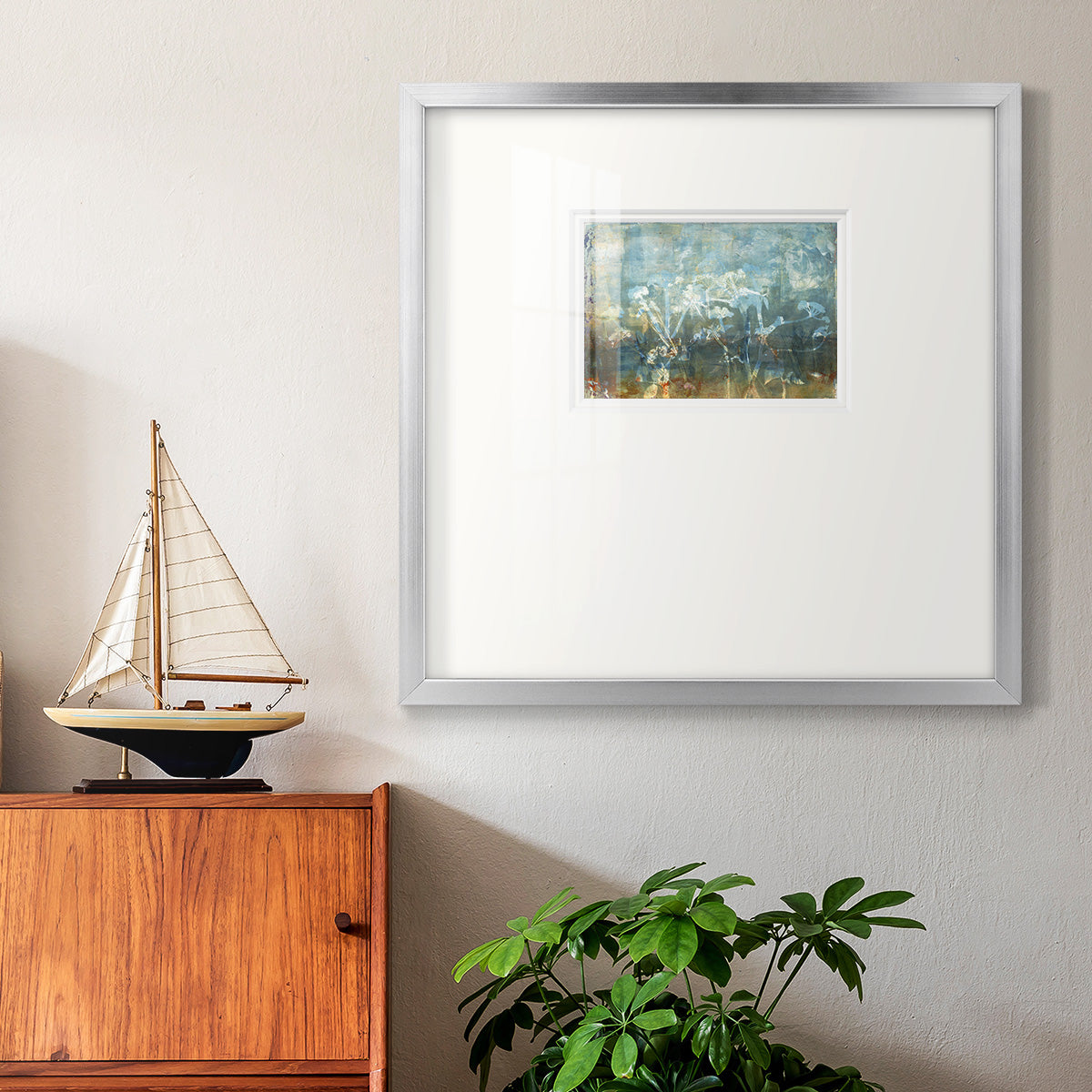 Water's Edge Premium Framed Print Double Matboard