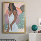 Curly Lady I - Modern Framed Canvas Print