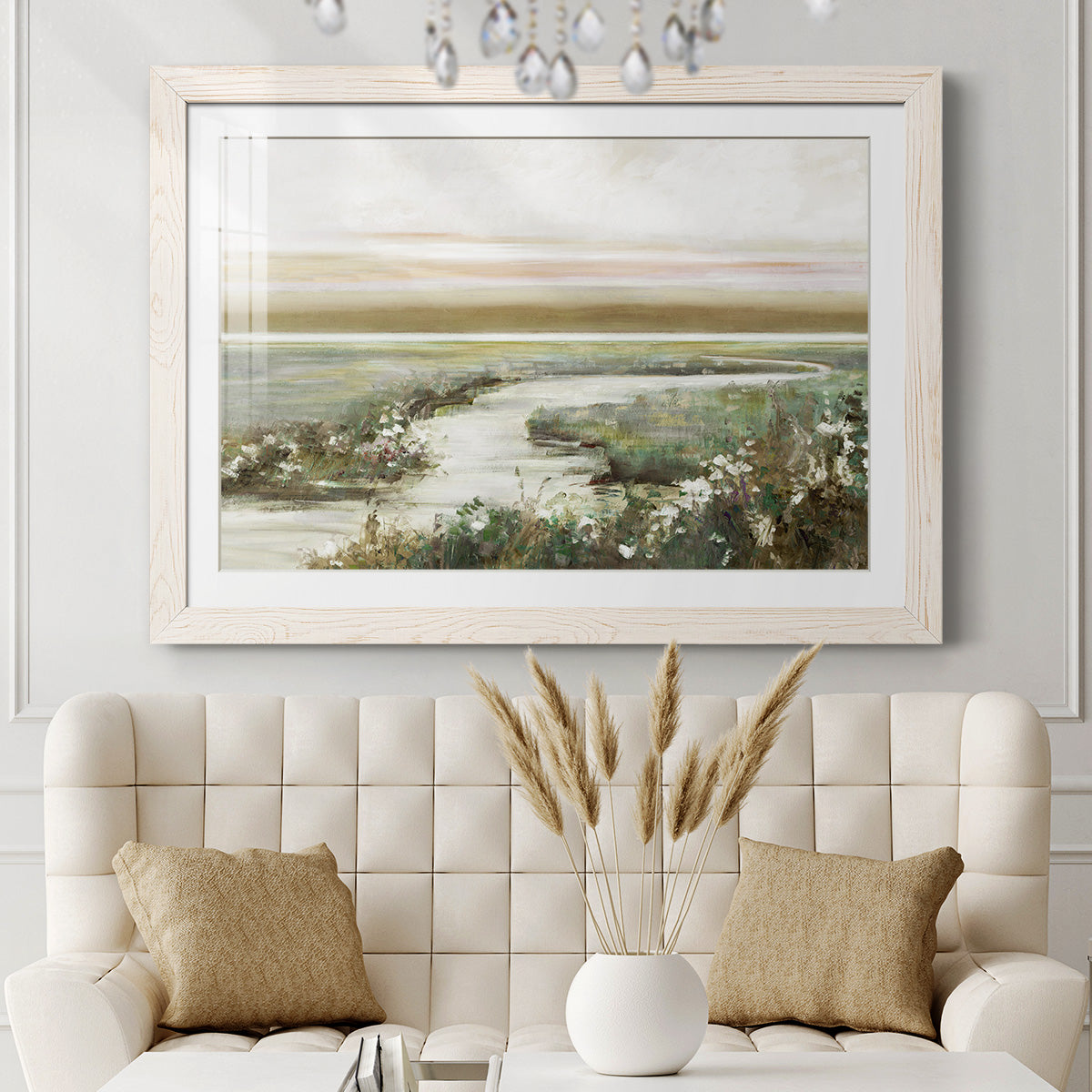 Eternity in Dawn - Barnwood Framed Art Print