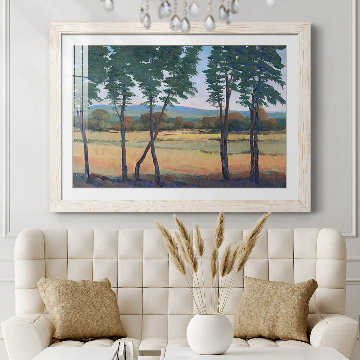 Still Morning I - Barnwood Framed Art Print