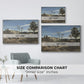 La Cervara, the Roman Campagna, c. 1830-1831 - Floater Framed Canvas Print