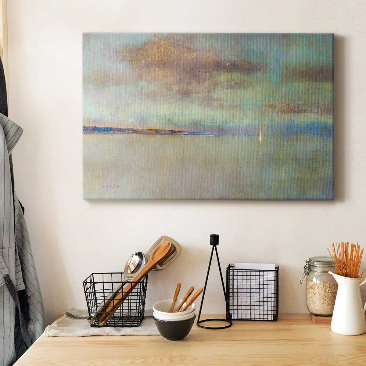 August Morning Premium Gallery Wrapped Canvas - Ready to Hang