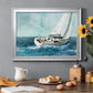 Coastal Sail Premium Classic Framed Canvas - Ready to Hang