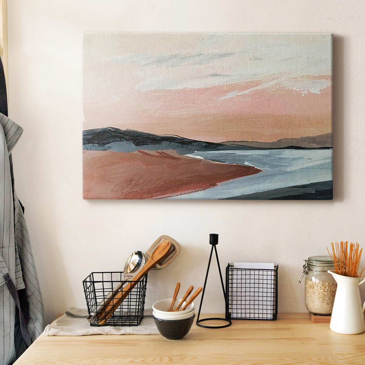 Paynes Coast I Premium Gallery Wrapped Canvas - Ready to Hang