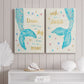 Mermaid Dream Premium Gallery Wrapped Canvas - Ready to Hang - Set of 2 - 8 x 12 Each