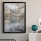 Misty Lake - Modern Framed Canvas Print