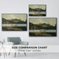 Landscape near Miesenbach, c. 1830 - Floater Framed Canvas Print