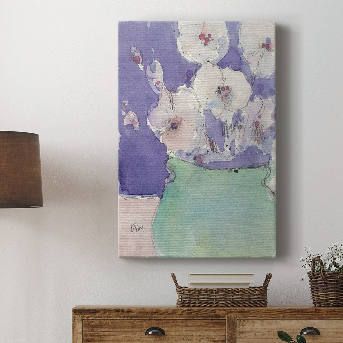 Floral Objects II - Canvas Art Print