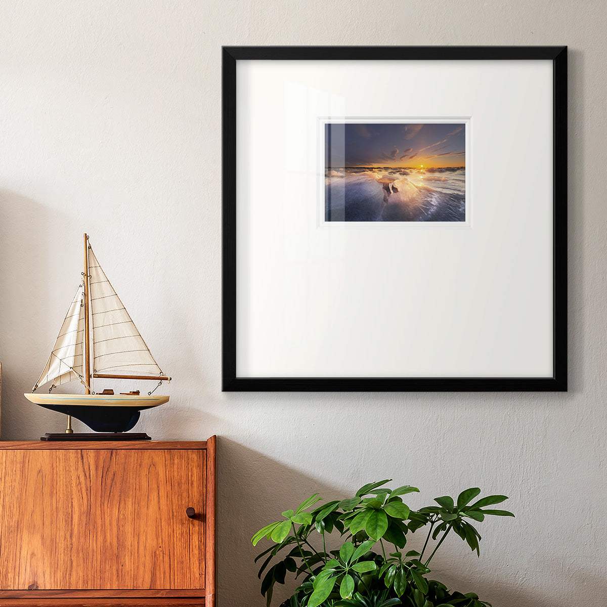 Breakthrough- Premium Framed Print Double Matboard