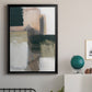 Marble Block Symmetry III - Modern Framed Canvas Print