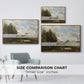 Washerwomen at the Water's Edge, c. 1860-1870 - Floater Framed Canvas Print