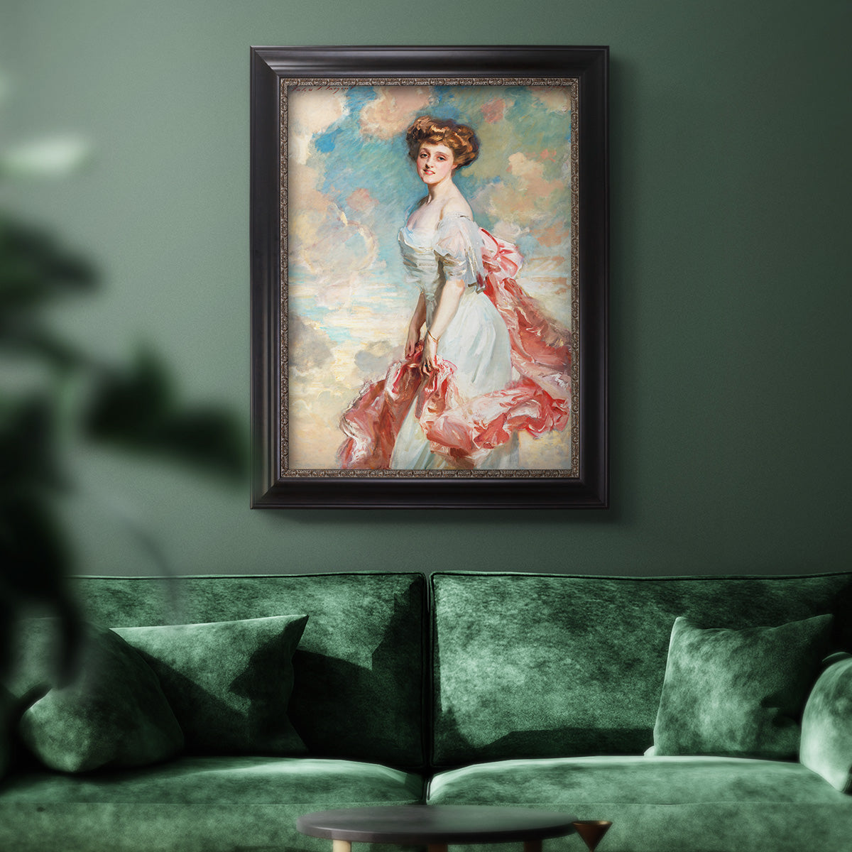 Miss Mathilde Townsend - Ornate Framed Canvas Print