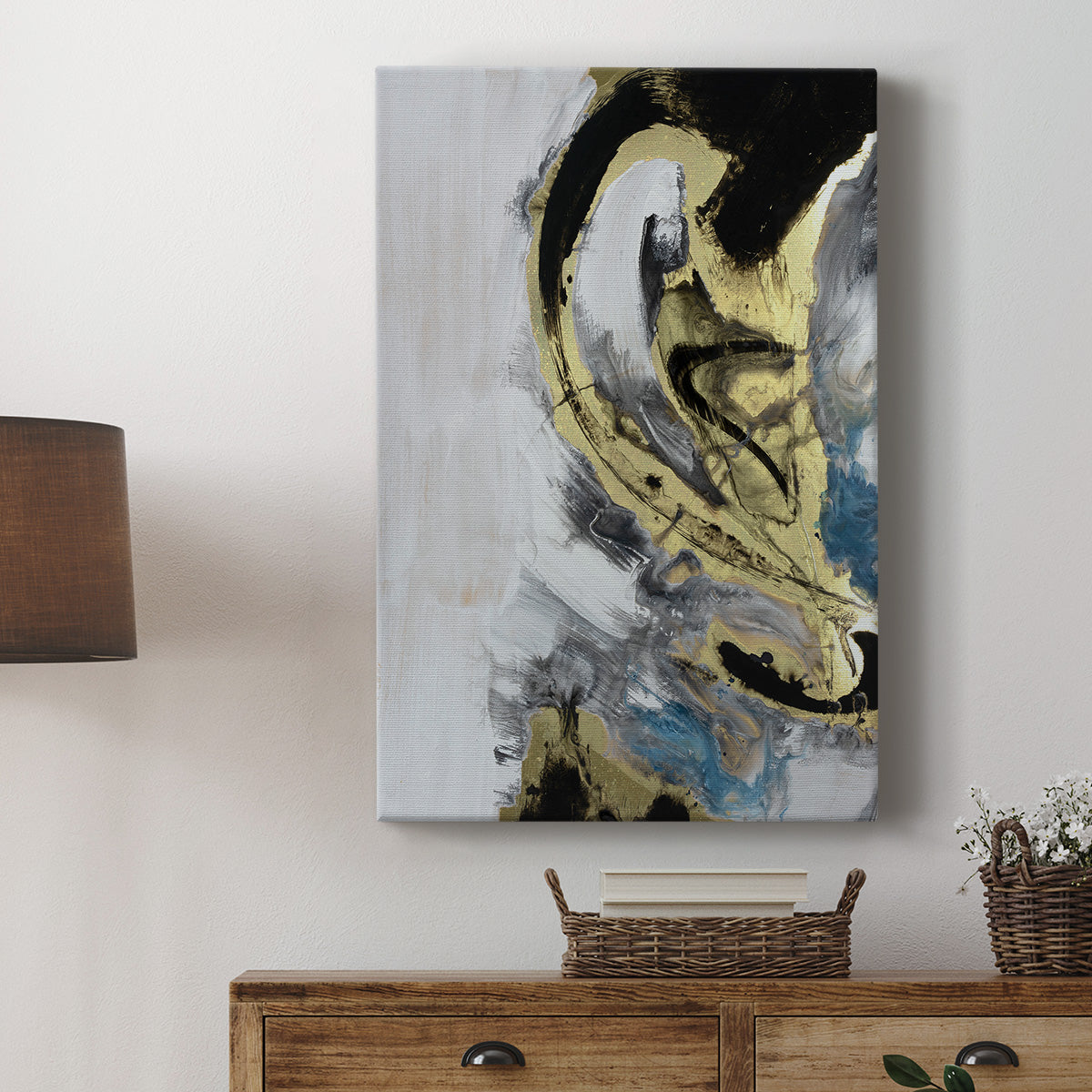 Mountains in the Mist III Premium Gallery Wrapped Canvas - Ready to Hang