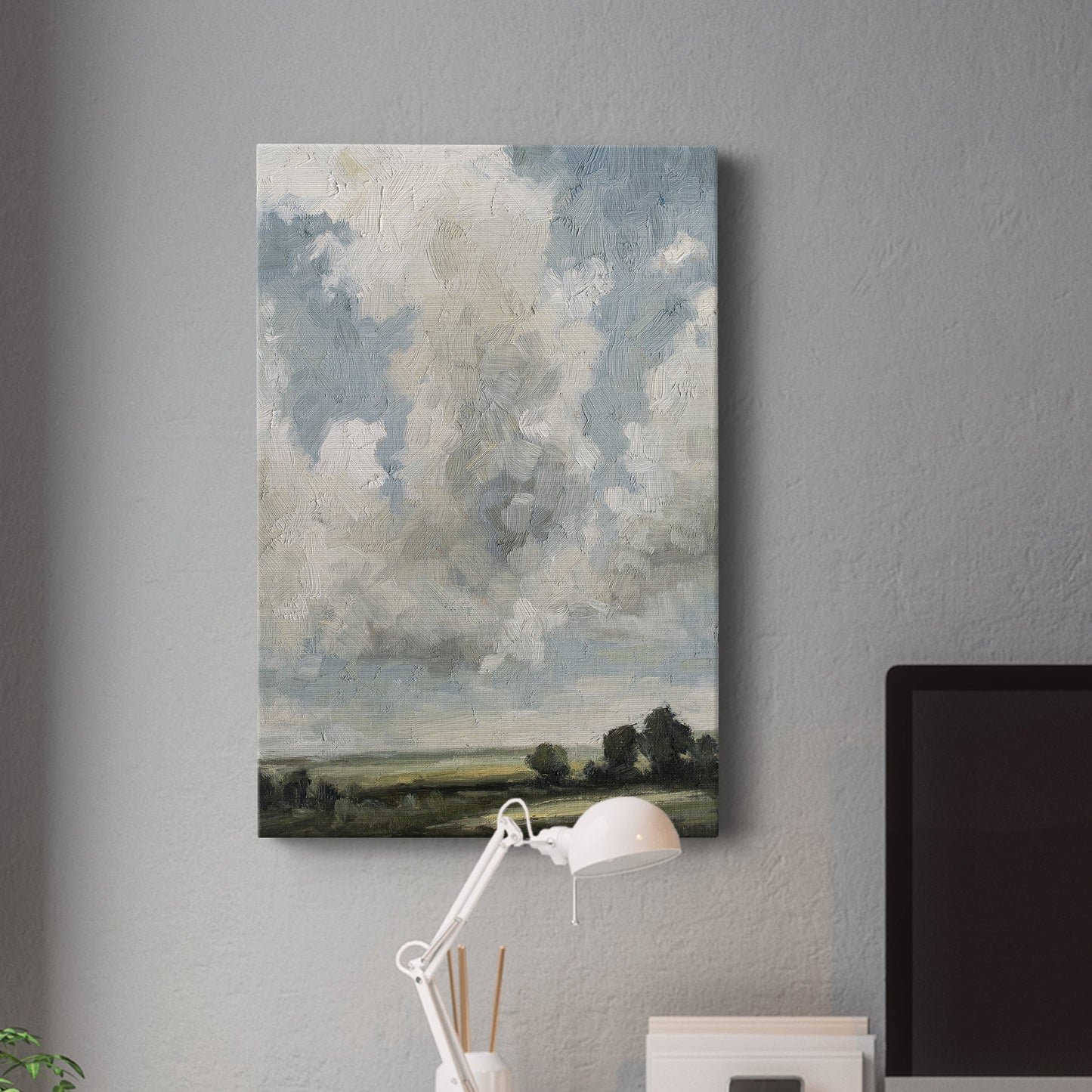 Gathering Clouds Premium Gallery Wrapped Canvas - Ready to Hang