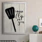 Flip For You - Modern Framed Canvas Print