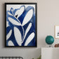 Blue Eucalyptus I - Modern Framed Canvas Print