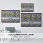 Kennet - Indigo/Gold, 1883 - Floater Framed Canvas Print