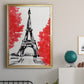 Day in Paris II - Modern Framed Canvas Print