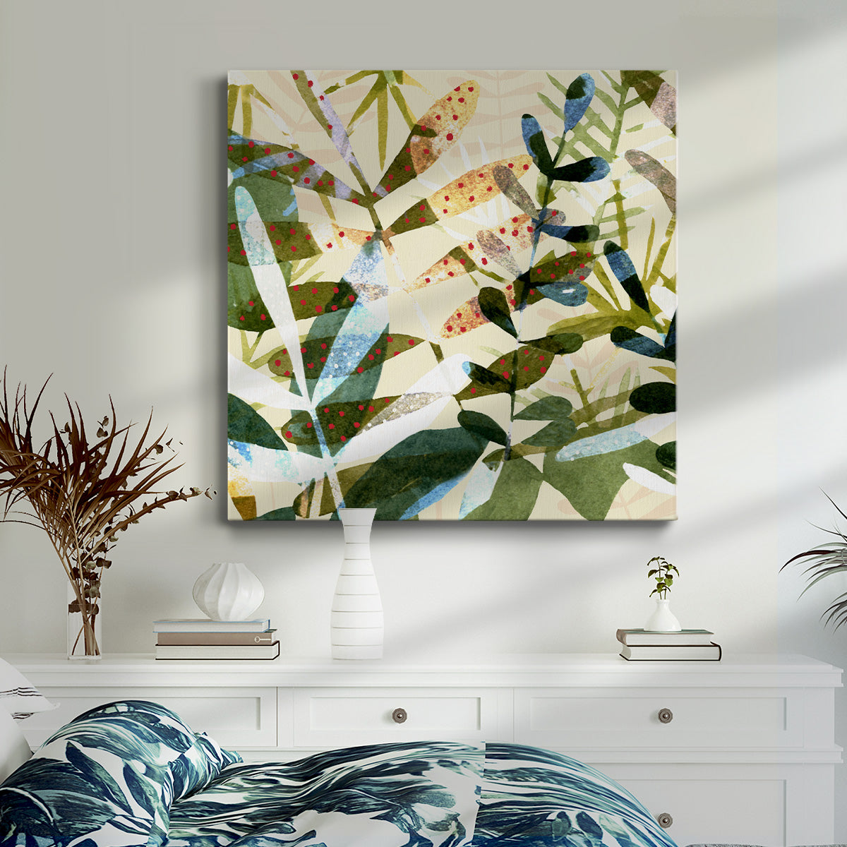 Technicolor Jungle I - Canvas Art Print