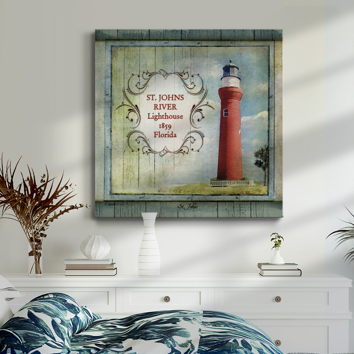 Florida Lighthouse XI-Premium Gallery Wrapped Canvas - Ready to Hang