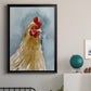 Chicken Portrait II - Modern Framed Canvas Print