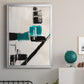 Geometry Notes I - Modern Framed Canvas Print