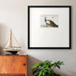 Standing Peacock Premium Framed Print Double Matboard