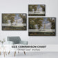 Salisbury Cathedral from the Bishop's Grounds, c. 1825 - Floater Framed Canvas Print