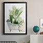 Plant Bath I - Modern Framed Canvas Print