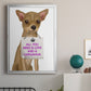 Love and Chihuahua - Modern Framed Canvas Print