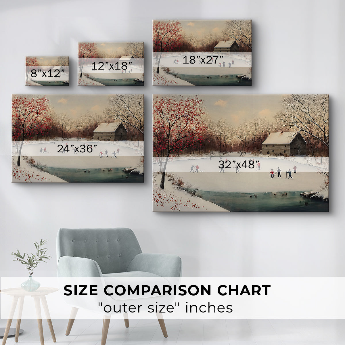 Twilight of Candlelit Lantern - Canvas Art Print