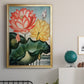 Temple of Flora V - Modern Framed Canvas Print