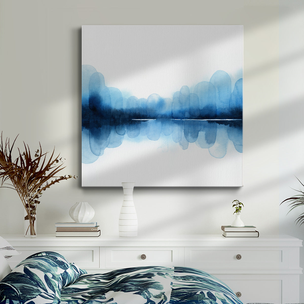 Ultramarine Mirror II-Premium Gallery Wrapped Canvas - Ready to Hang