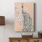 Peacock in Gold II - Canvas Art Print