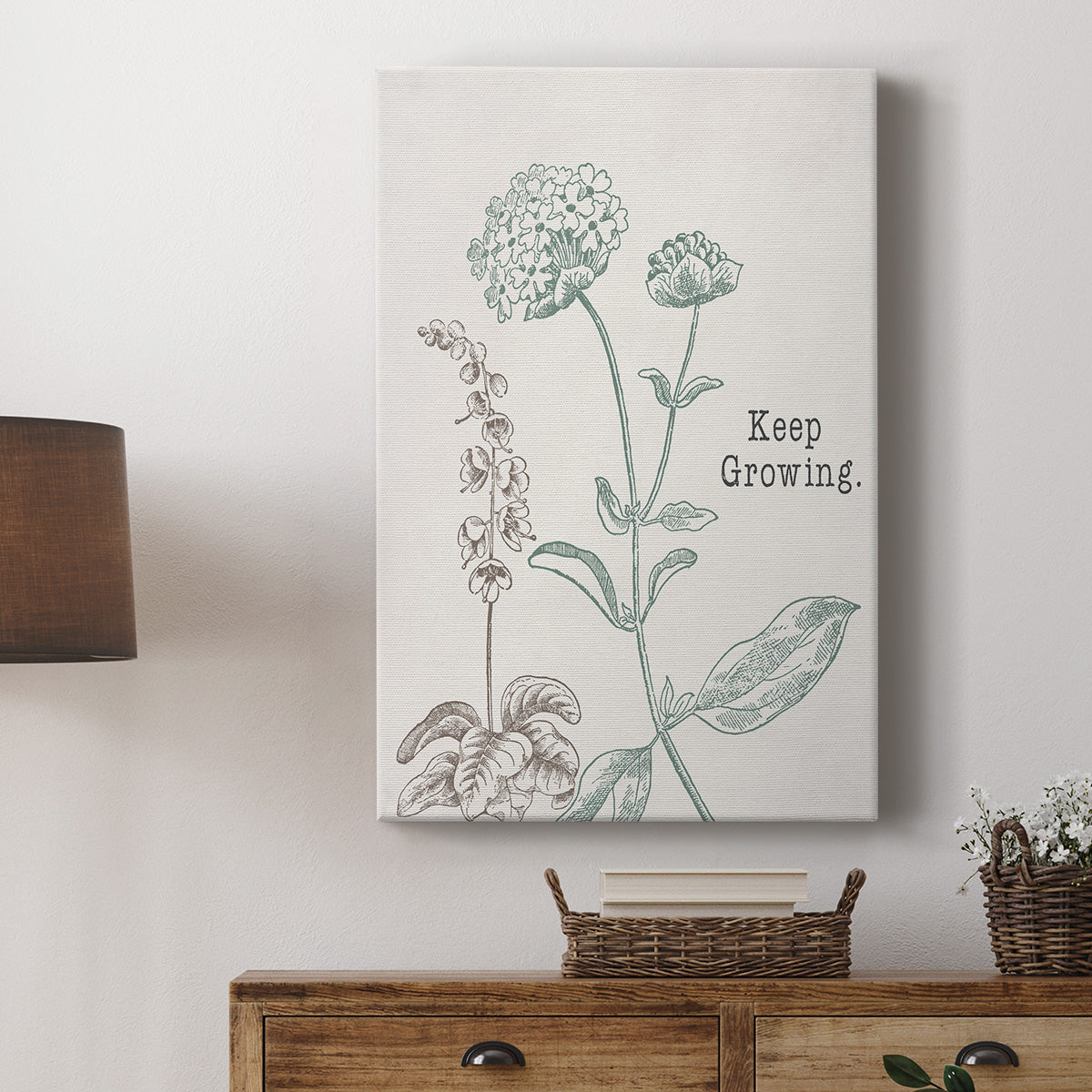 Keep Growing - Canvas Art Print