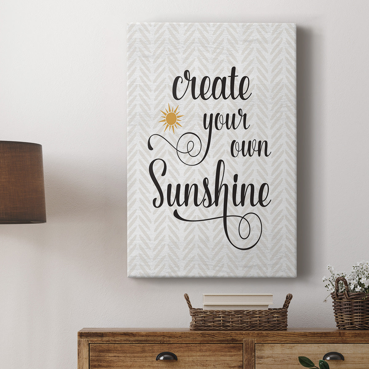 Create Your Own Sunshine - Canvas Art Print