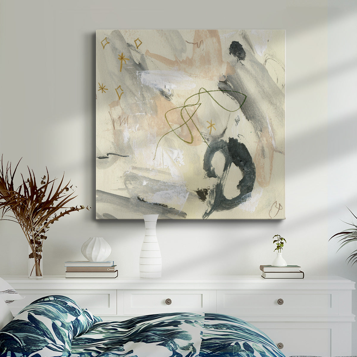 Winking Stars II - Canvas Art Print