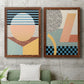 Modern Memphis III - Premium Framed Canvas 2 Piece Set - Ready to Hang