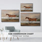 A Hunter in a Landscape, c. 1810 - Floater Framed Canvas Print