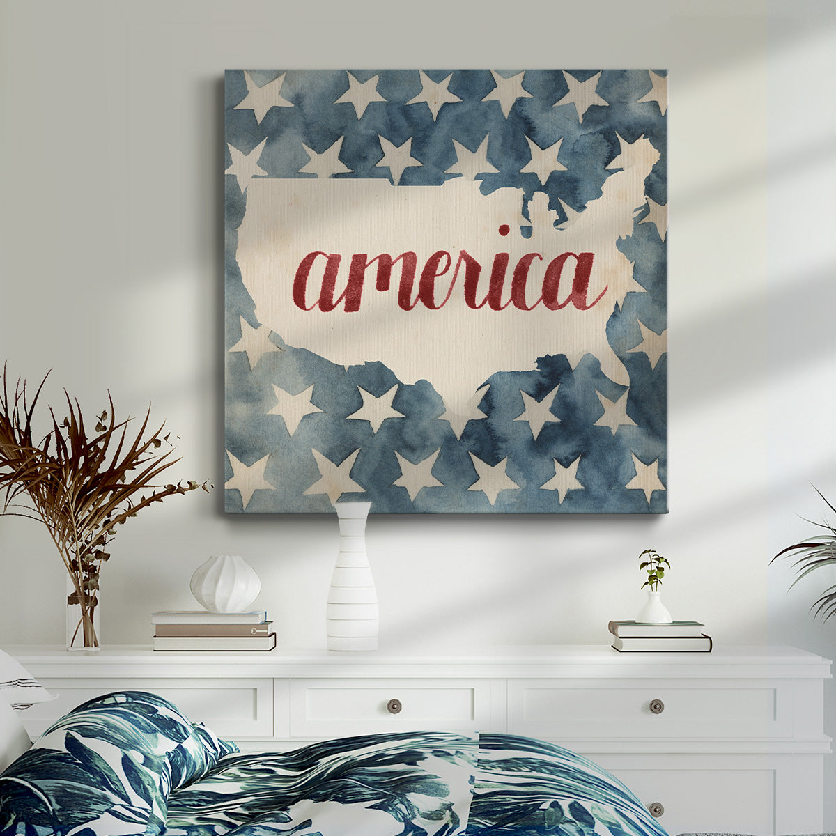 Fourth of July Collection A - Canvas Art Print