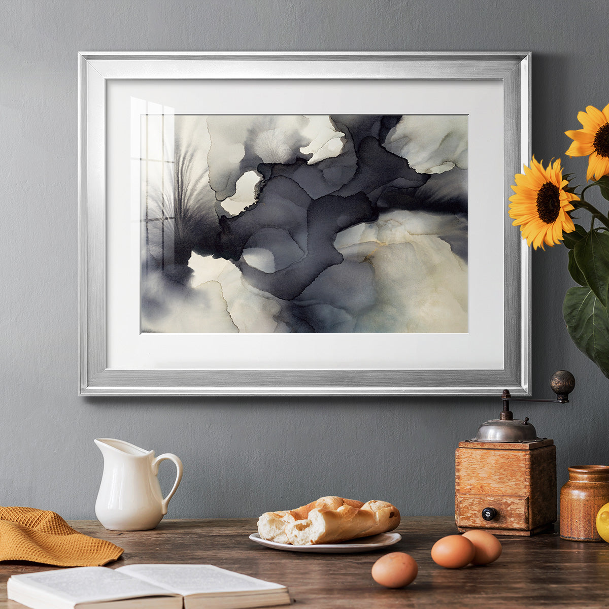 Sound & Color - Modern Framed Art Print