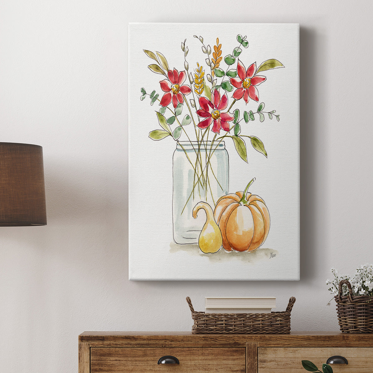 Simple Harvest I Premium Gallery Wrapped Canvas - Ready to Hang