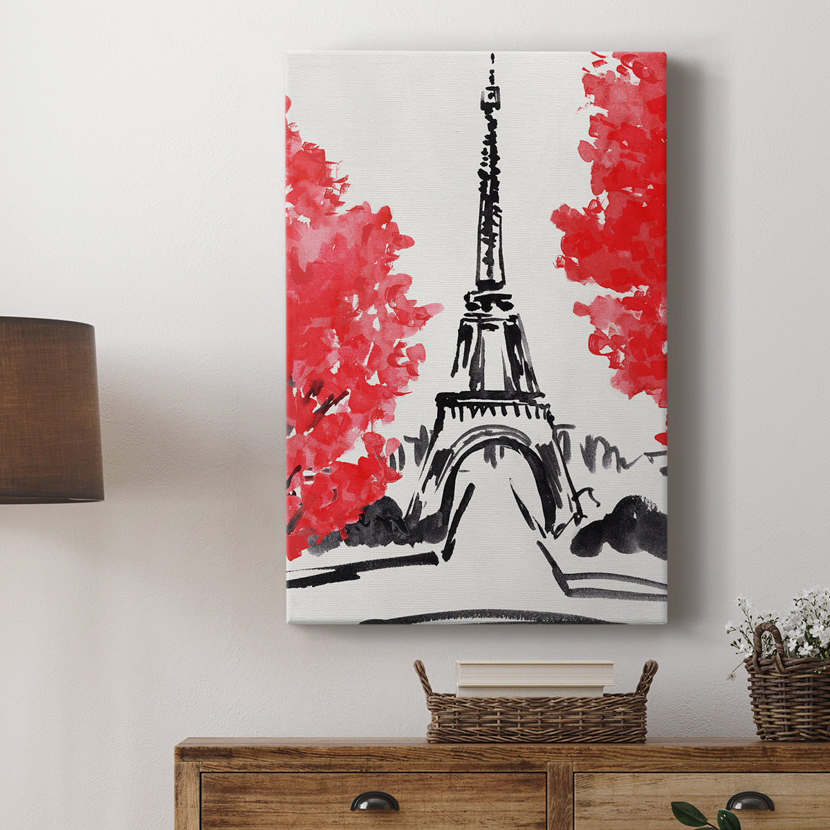 Day in Paris I Premium Gallery Wrapped Canvas - Ready to Hang