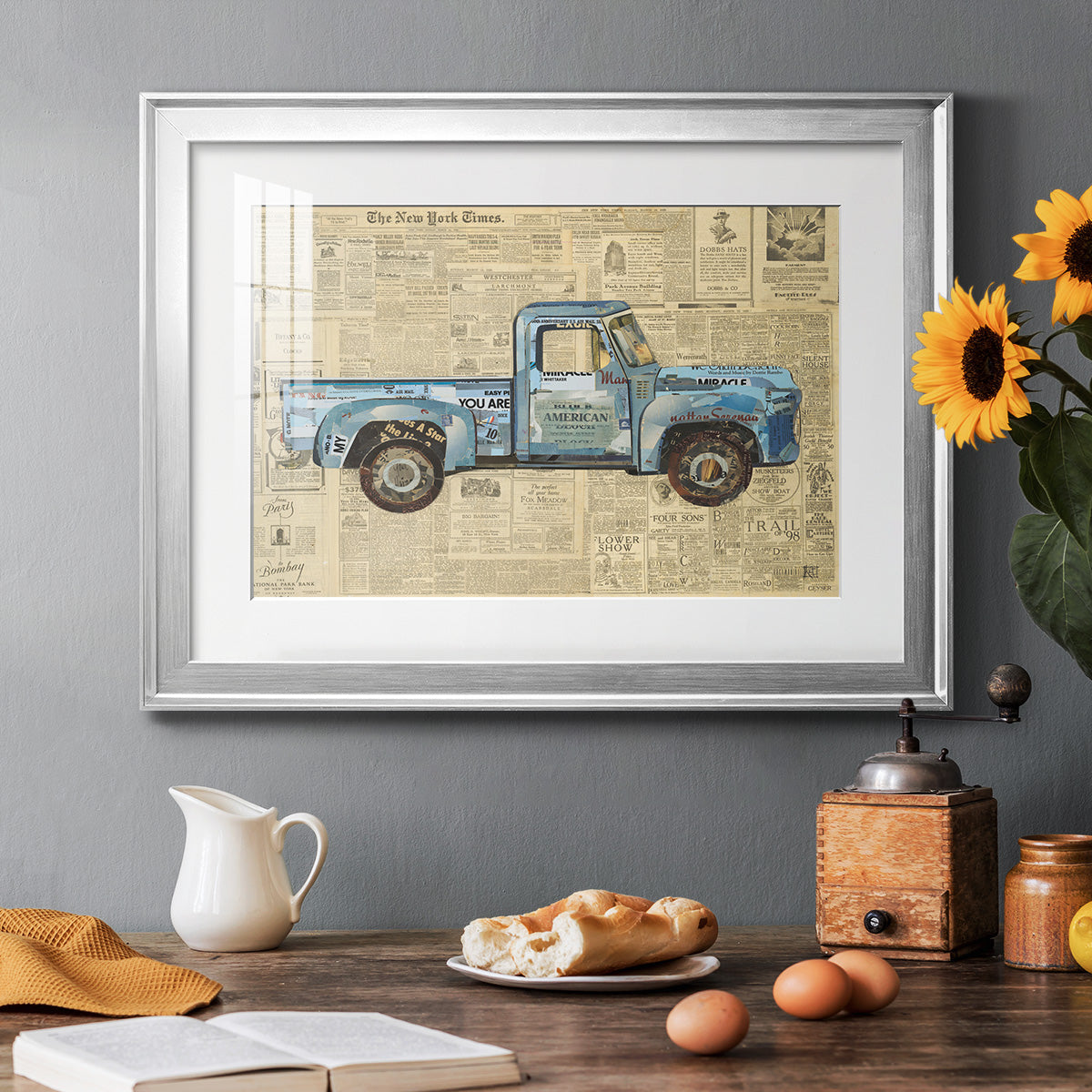 George’s ’53 Ford Premium Framed Print - Ready to Hang