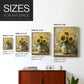 Floral Study Series CLXXI - Restickable Framed Art Set