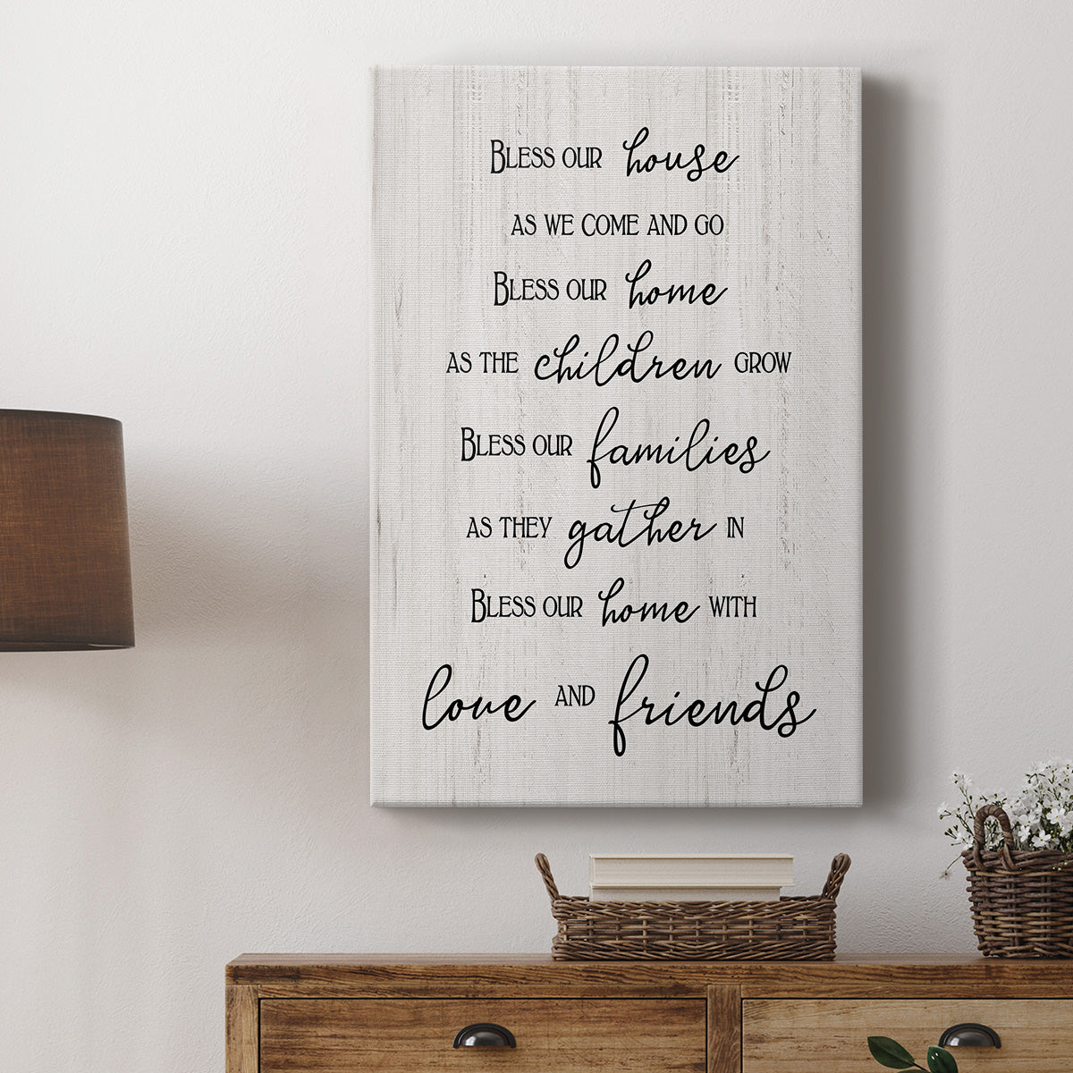 Love and Friends Premium Gallery Wrapped Canvas - Ready to Hang