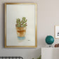 Succulent III - Modern Framed Canvas Print